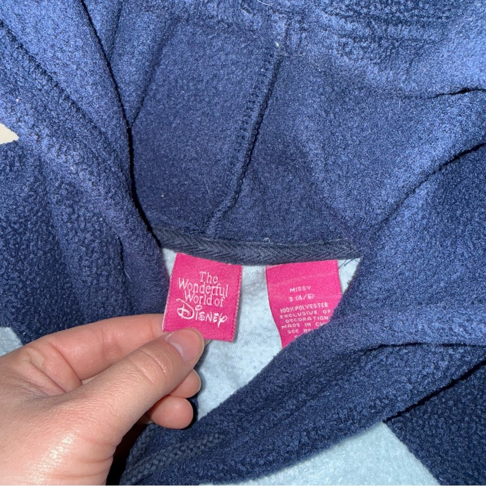 Vintage Eeyore Fleece Hoodie‎ - Picture 3 of 4